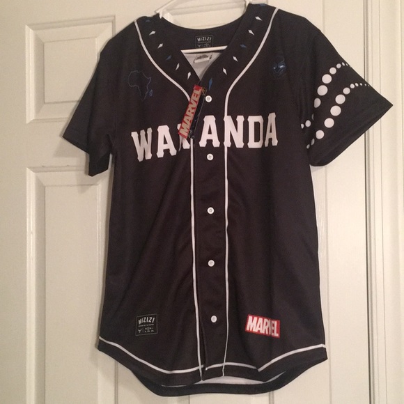 wakanda baseball jersey